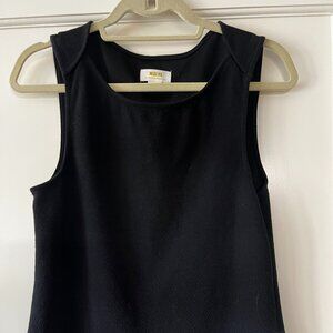 Anthropologie Black Sleeveless Shirt